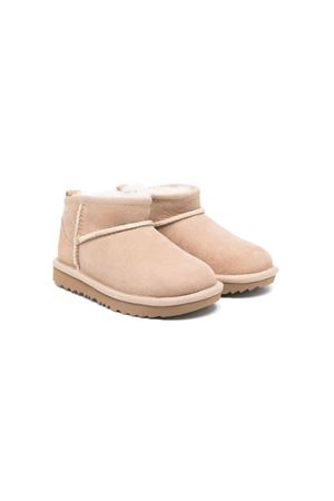 beige leather boots UGG KIDS | 1130750TSAN